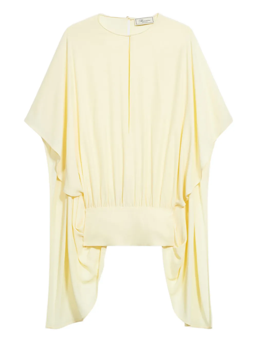 Blumarine cap-sleeve blouse | Yellow | Image 1