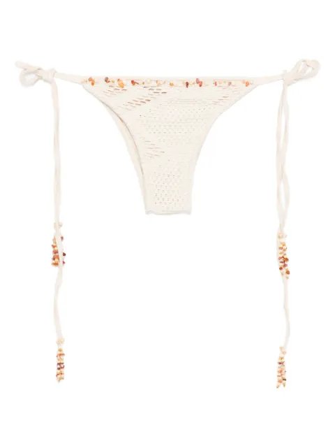 PatBO bas de bikini Beaded Tie