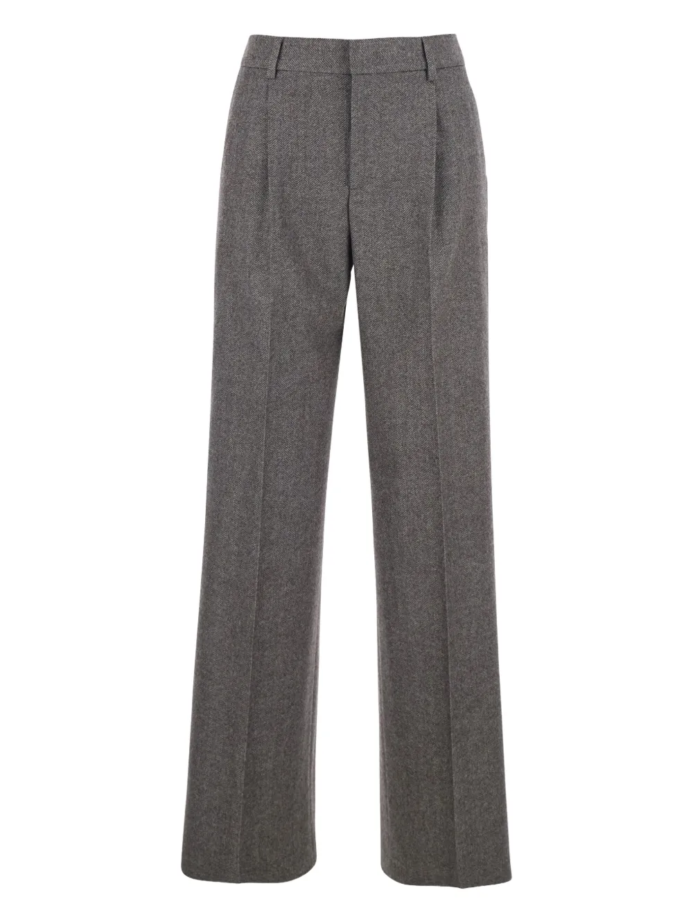 PT Torino high-waist welt pockets trousers - Grigio