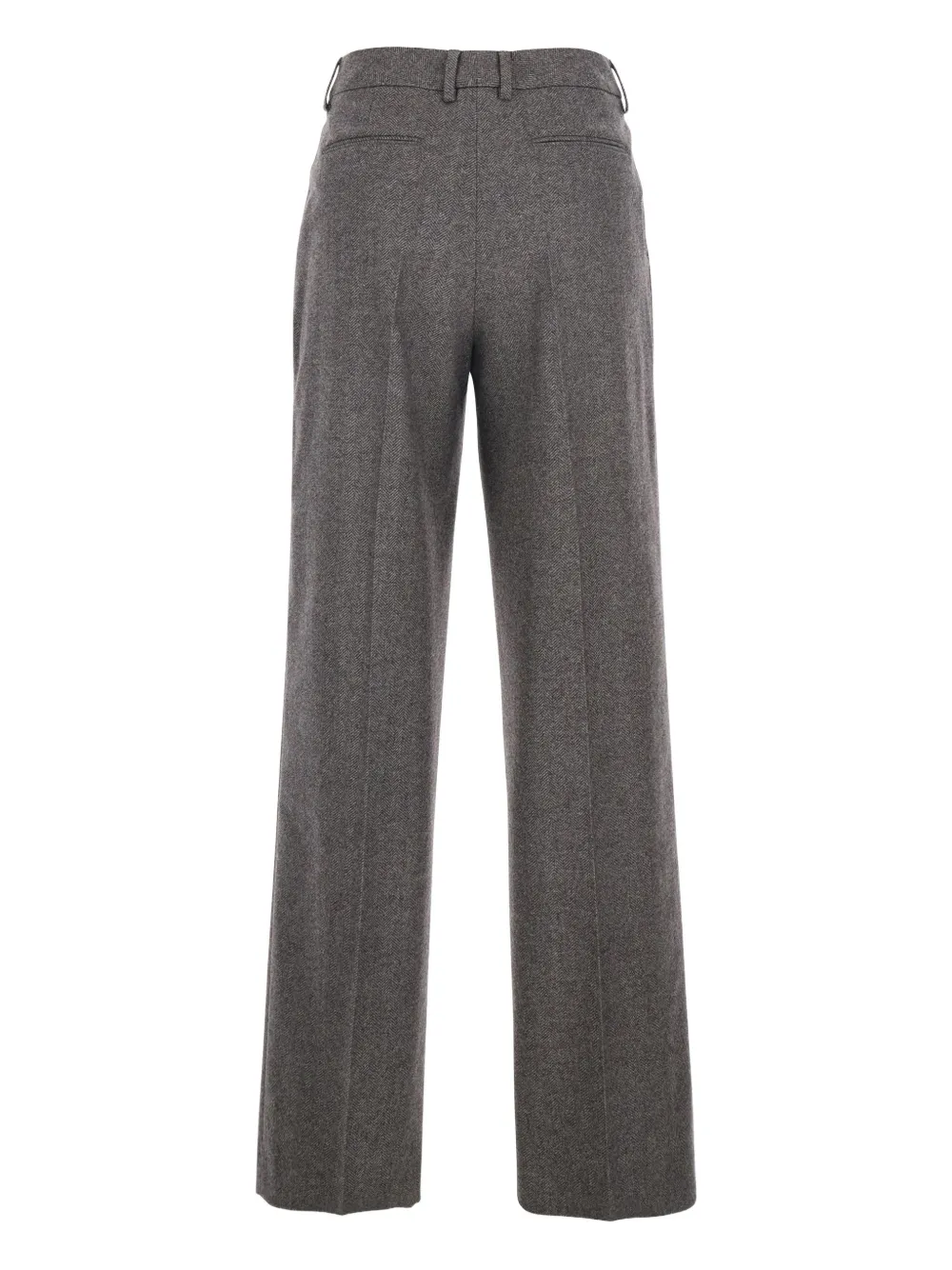 PT Torino high-waist welt pockets trousers - Grijs