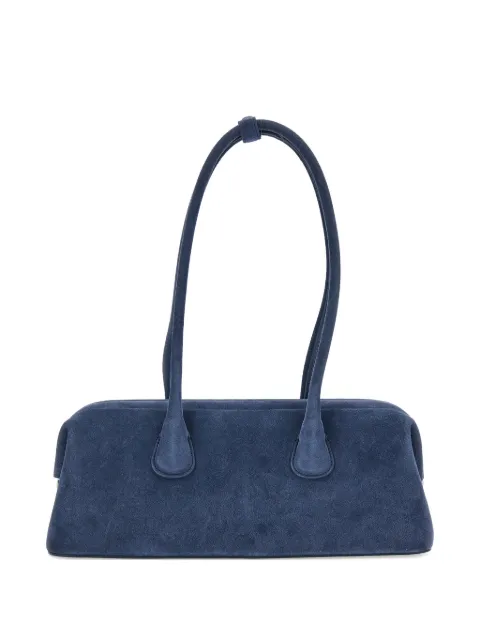 Osoi Boat Wide suede shoulder bag