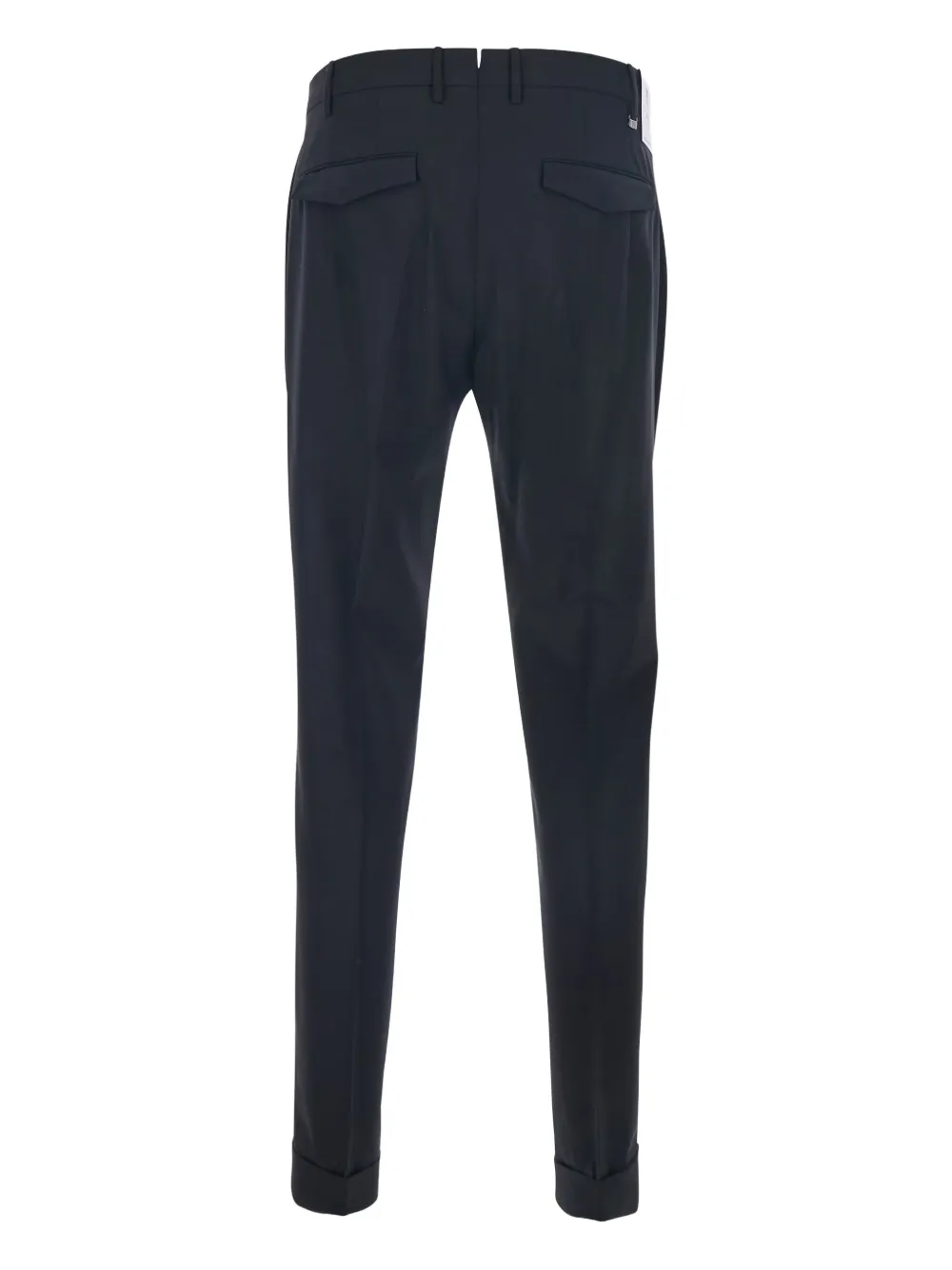 PT Torino turn-up hem trousers - Zwart