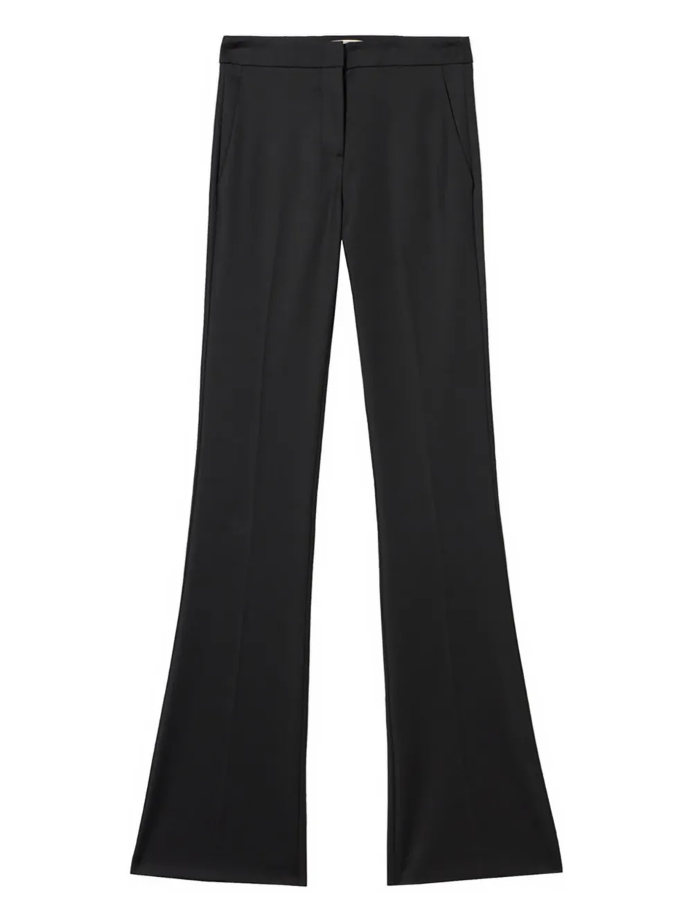 Blumarine diagonal-weave trousers | noir | Image 1