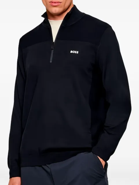 HUGO half-zip sweatshirt