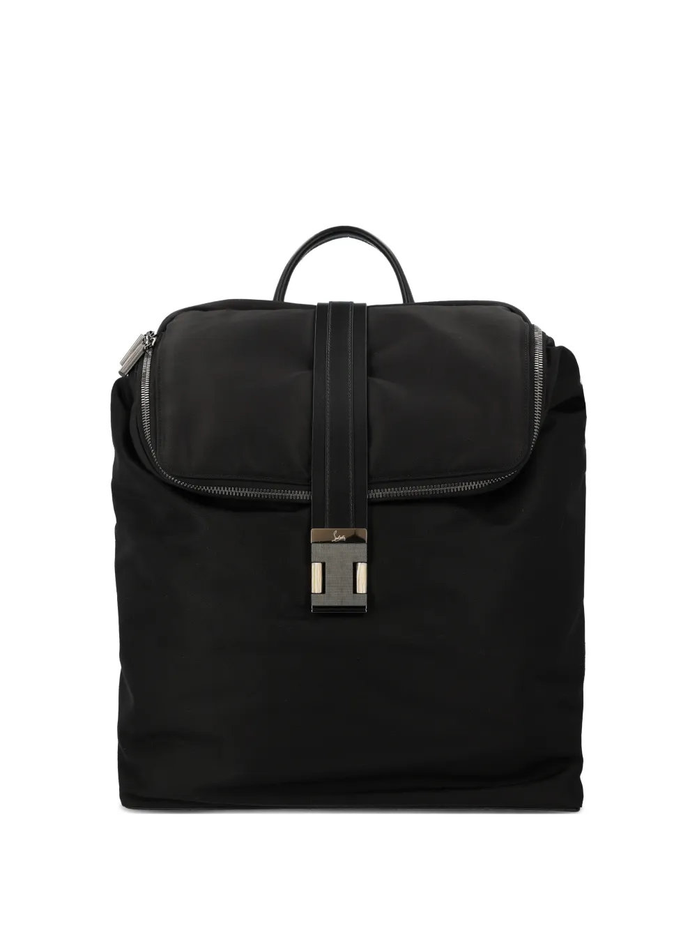 Christian Louboutin buckle strap backpack | Black | Image 1
