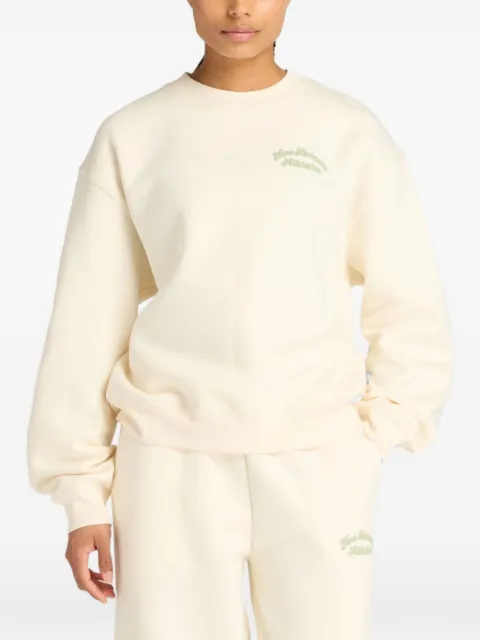 New Balance script logo crew sweatshirt 