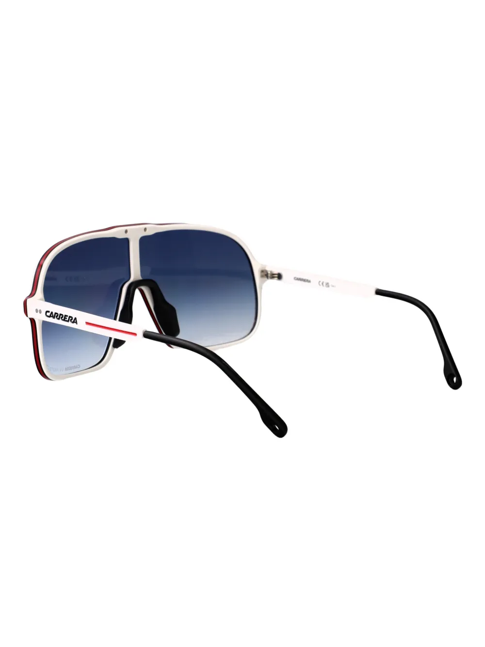 Carrera Zonnebril met schild montuur Wit