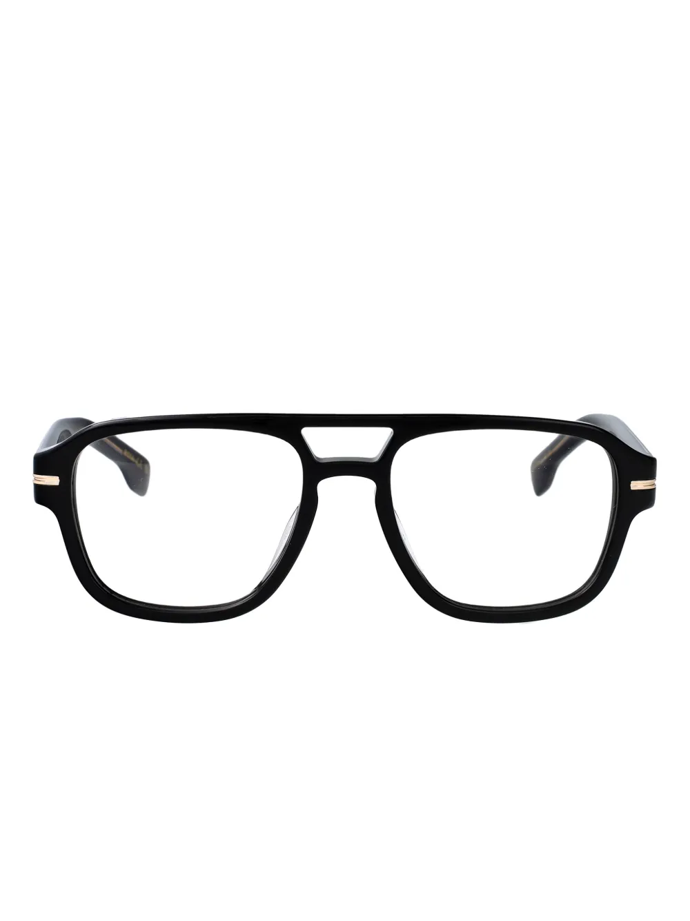 BOSS pilot-frame glasses - Nero