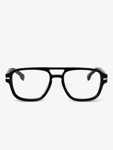 BOSS lentes con armazón estilo piloto
