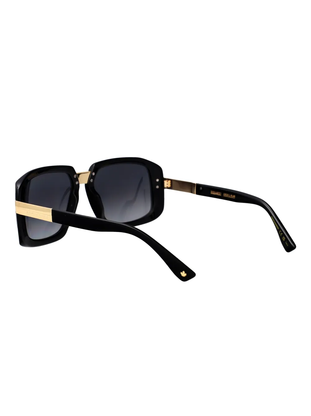 DSQUARED2 EYEWEAR Zonnebril met vierkant montuur Zwart