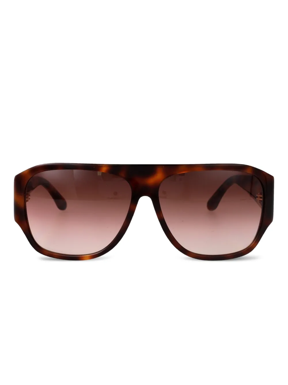 Isabel Marant Eyewear geometric-frame sunglasses - Marrone