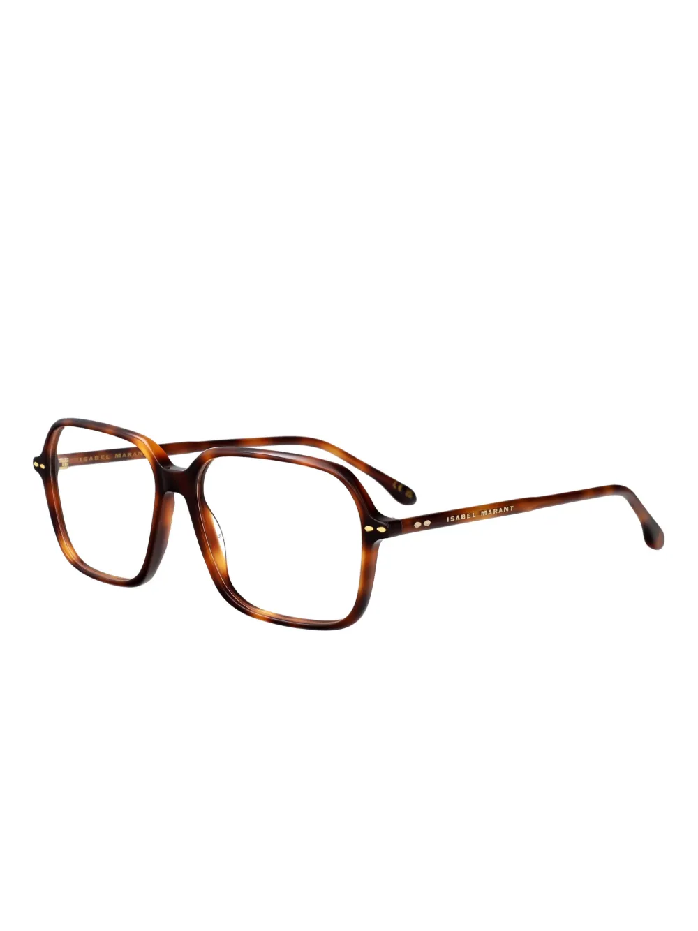  Isabel Marant Eyewear Square-frame Glasses - Brown 