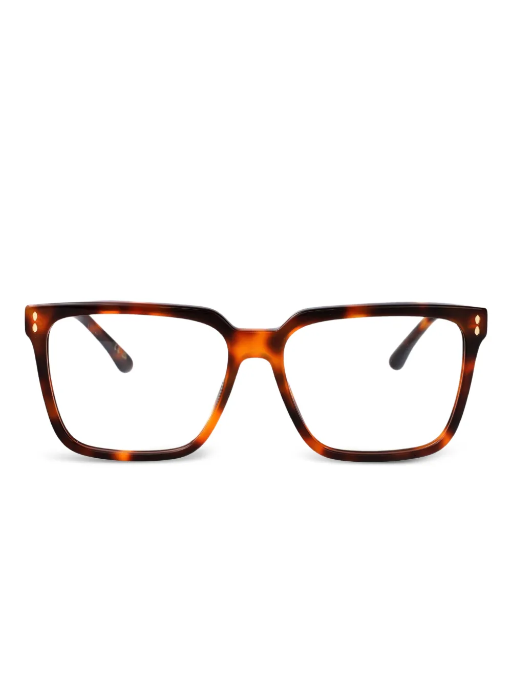 Isabel Marant Eyewear  rectangle-frame glasses | Orange | Image 1
