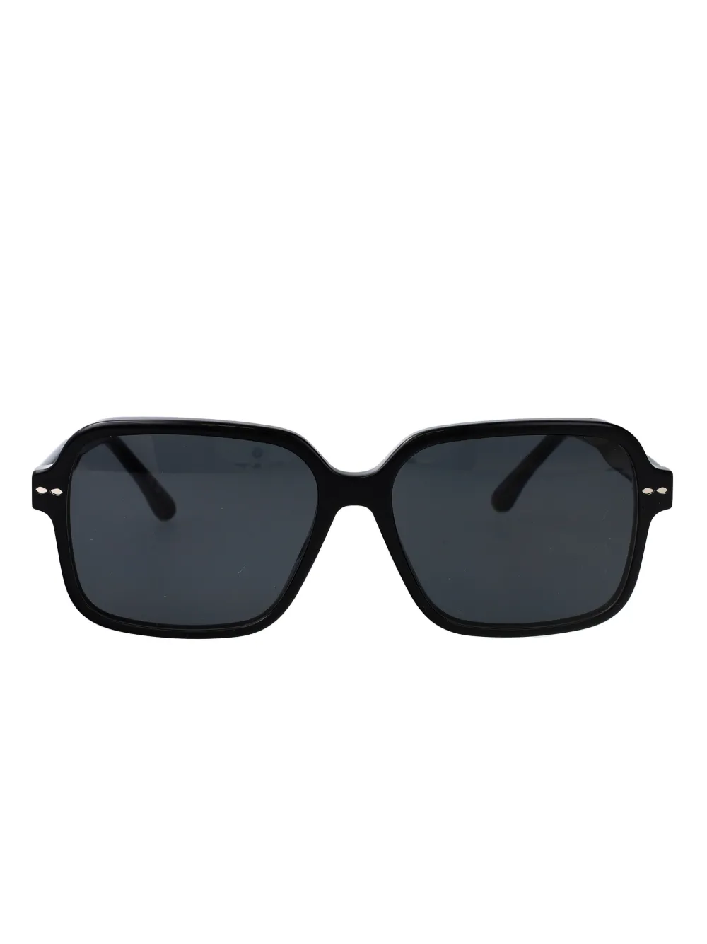 Isabel Marant Eyewear embellished-geometric sunglasses - Nero