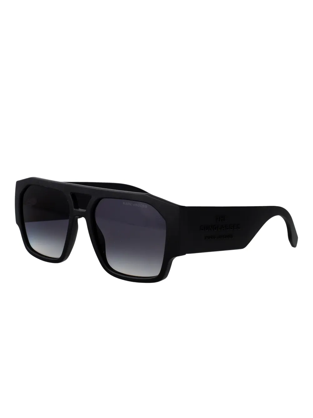 Marc Jacobs Eyewear rectangle-frame sunglasses - Zwart