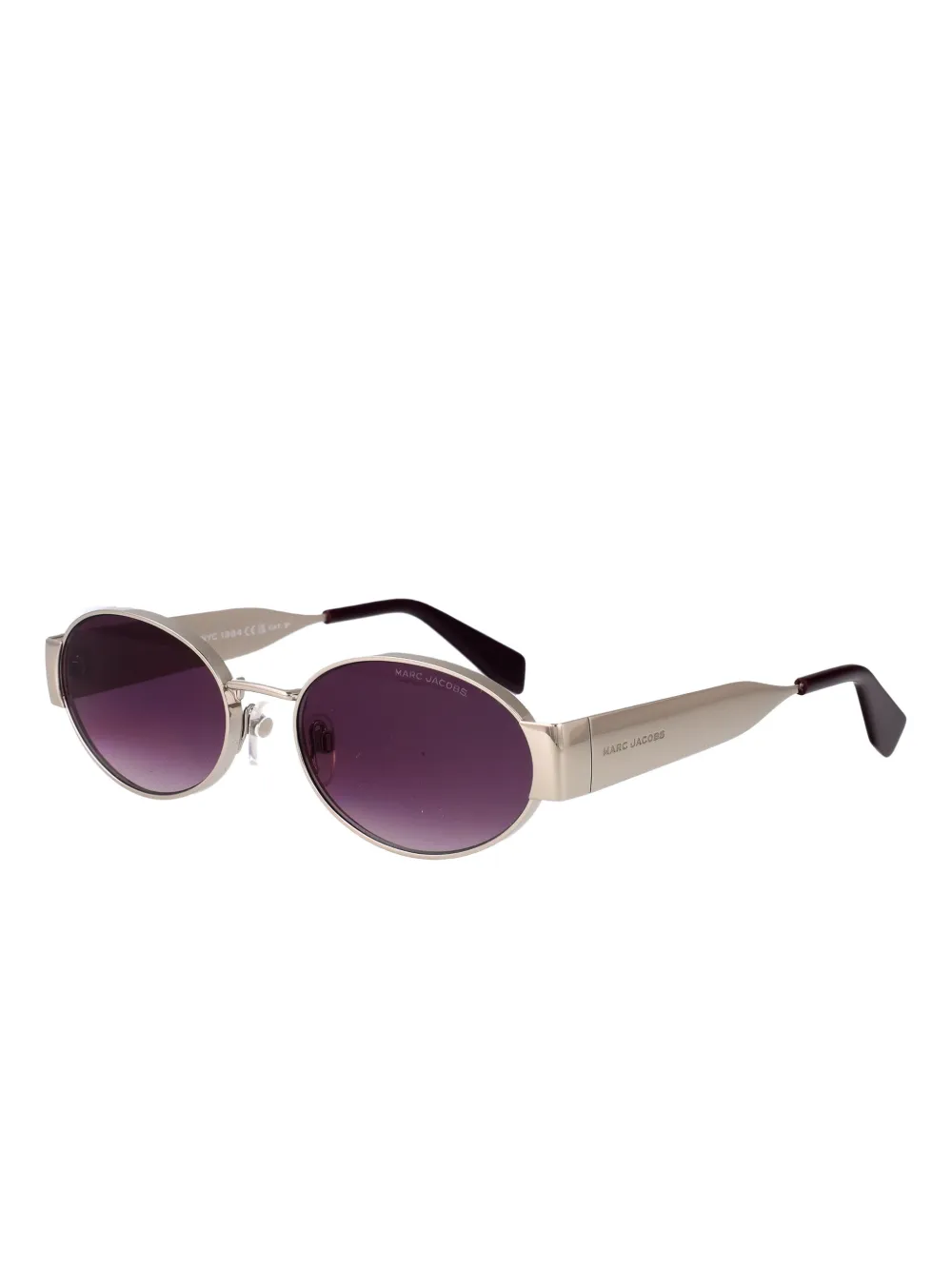Marc Jacobs Eyewear oval-frame sunglasses - Zilver