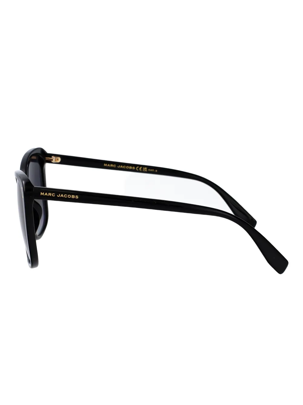 Marc Jacobs Eyewear Zonnebril met geometrisch montuur en logo Zwart