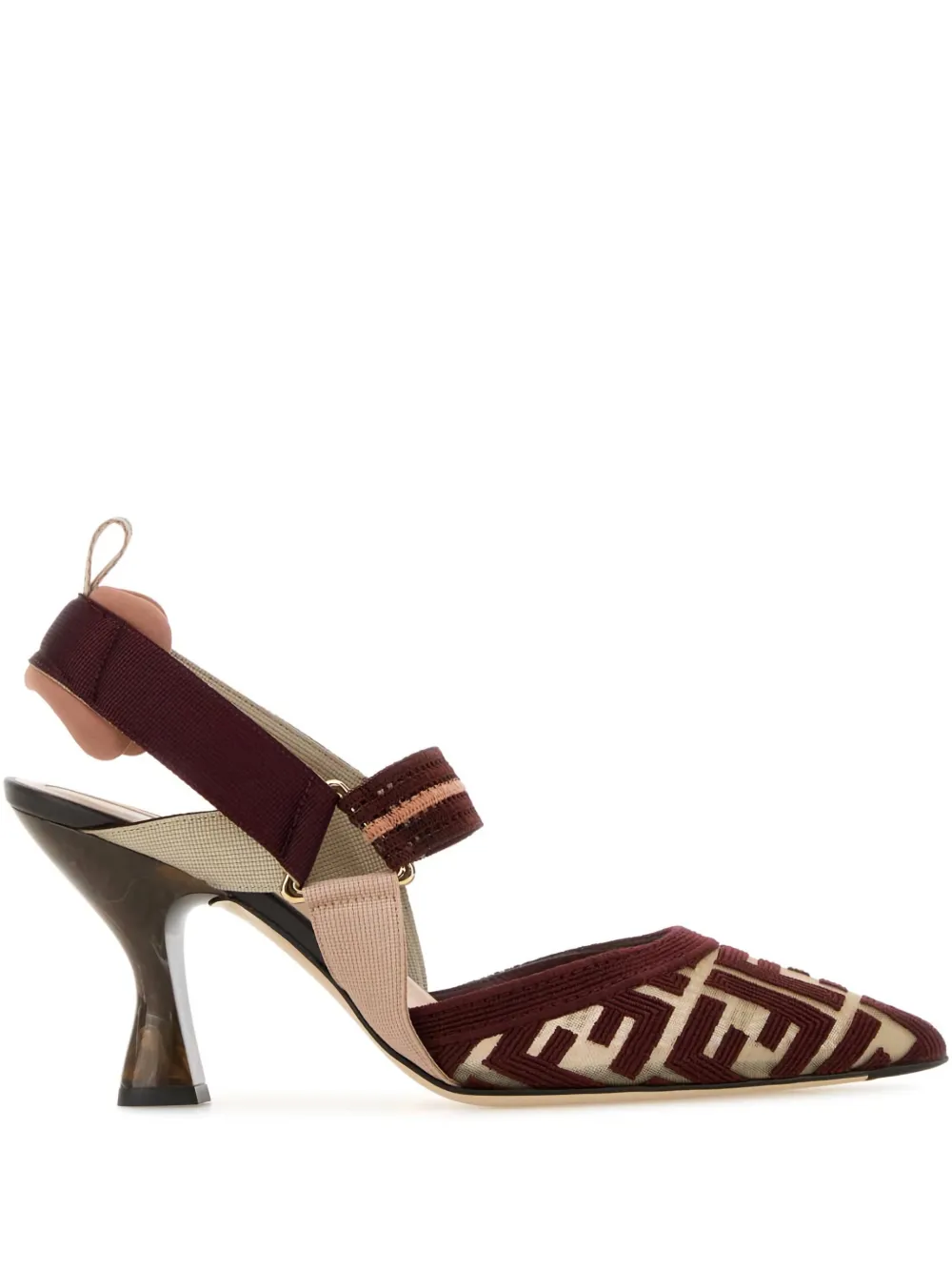 FENDI Pumps Colibri con monogramma - Rosso