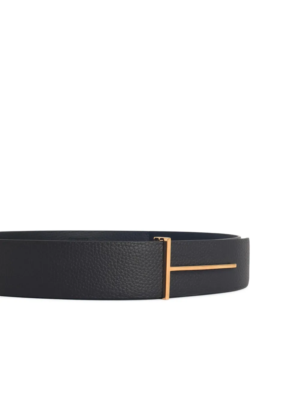 TOM FORD Omkeerbare riem met textuur Bruin