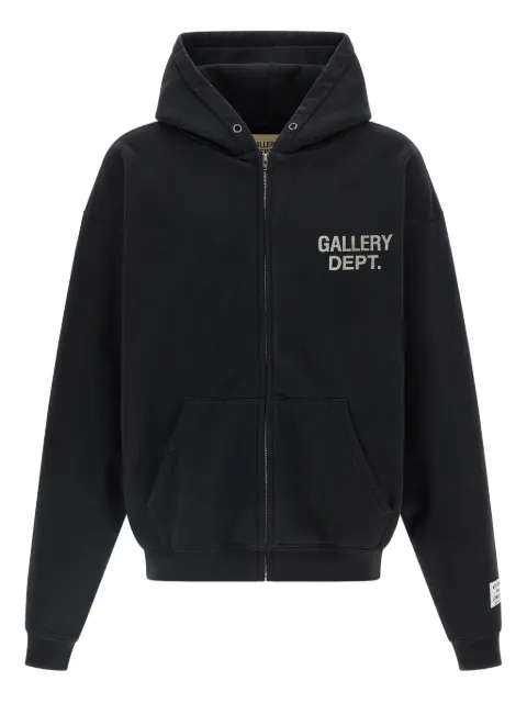 GALLERY DEPT. full-zip logo hoodie