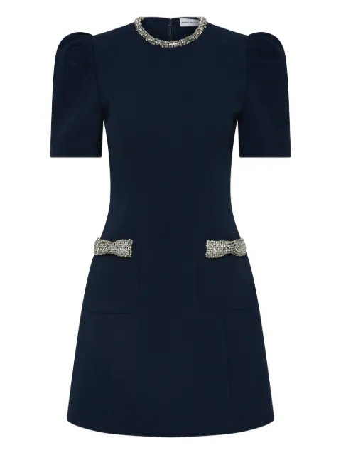 Rebecca Vallance Nemy embellished puff-sleeve mini dress