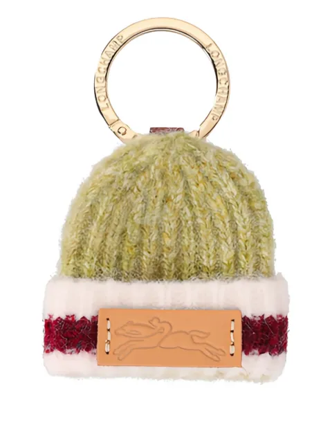 Longchamp hat logo key ring