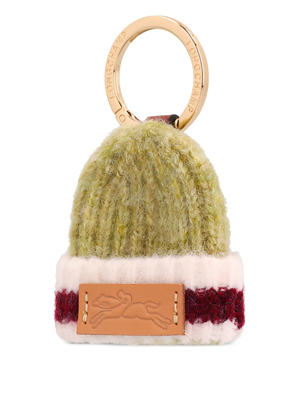 Longchamp Le Pliage Collection sleutelhanger Groen