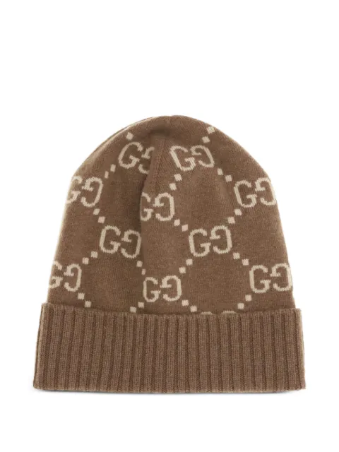 Gucci GG cashmere beanie hat