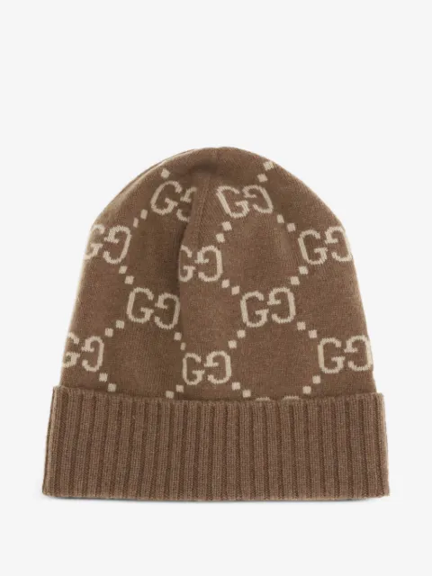 Gucci GG cashmere beanie hat