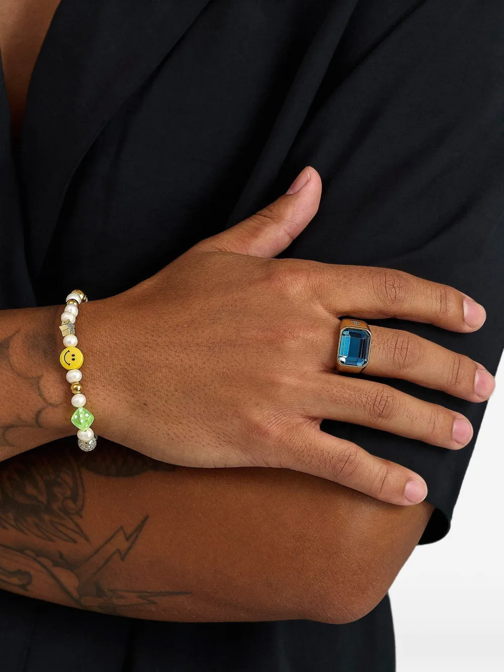 Zircon Signet Ring
