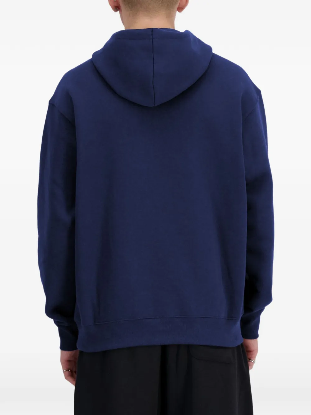 New Balance Hoodie met trekkoord Blauw
