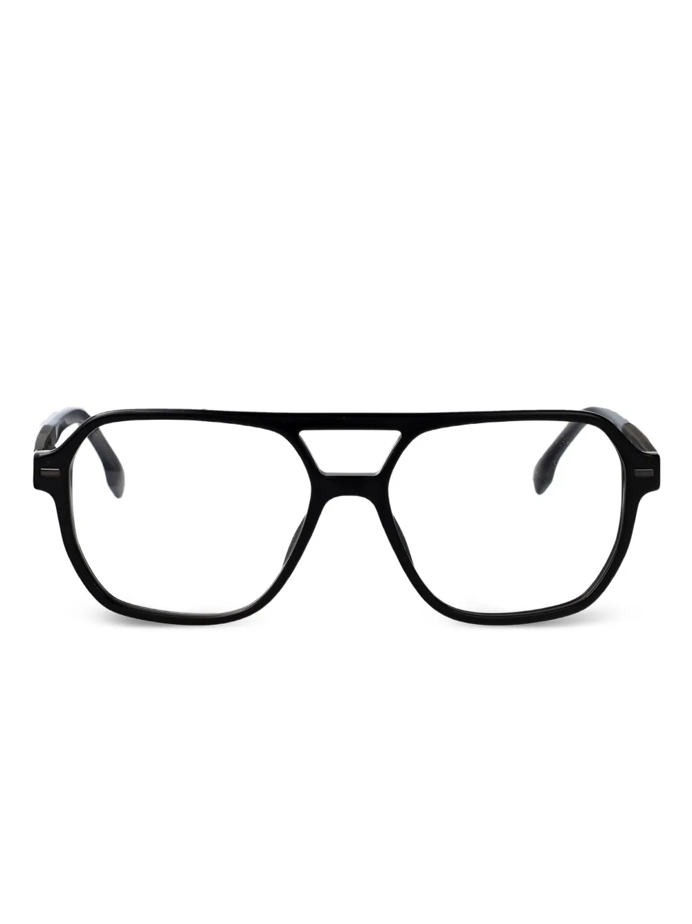 BOSS pilot-frame glasses - Schwarz