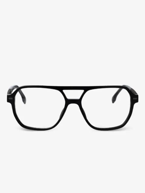 BOSS lentes con armazón estilo piloto