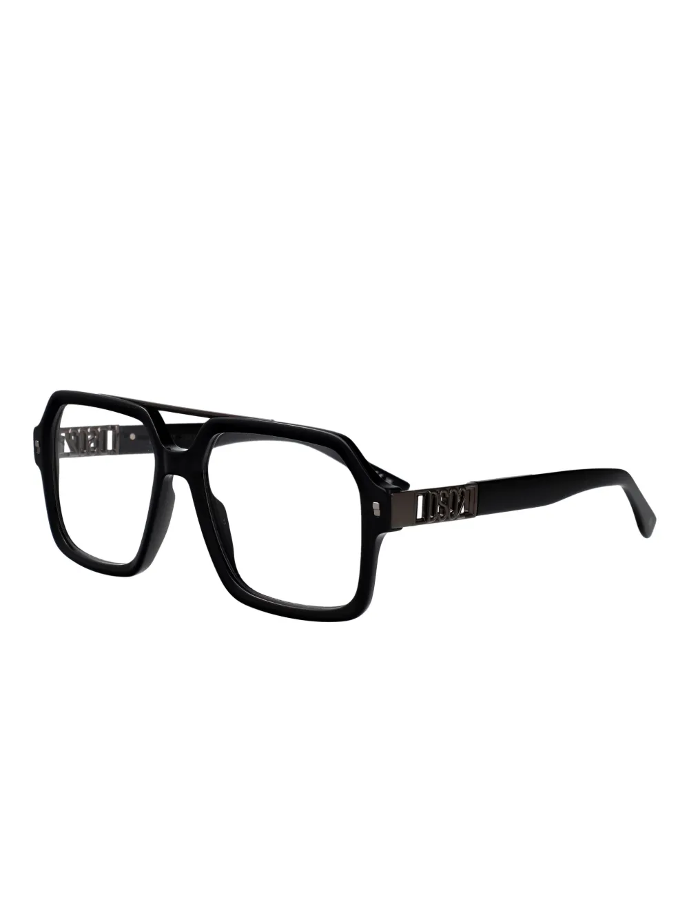 DSQUARED2 EYEWEAR D2-logo square-frame glasses | Image 2