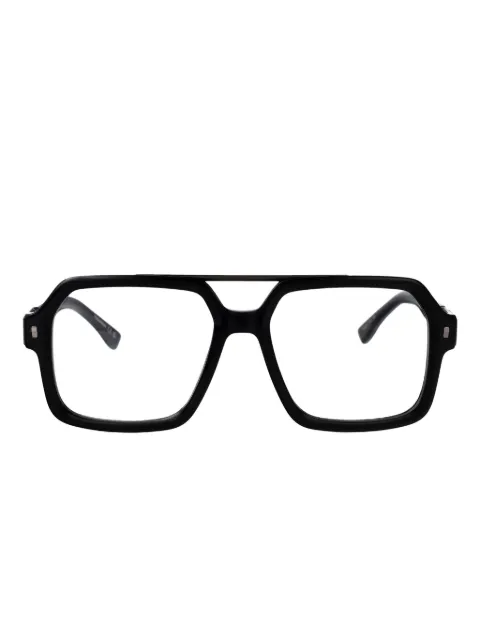 DSQUARED2 EYEWEAR D2-logo square-frame glasses