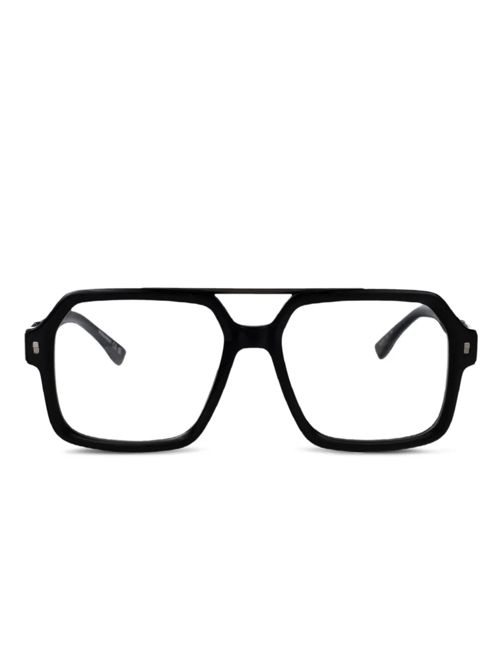 DSQUARED2 EYEWEAR lentes con logo D2 | negro | Image 1