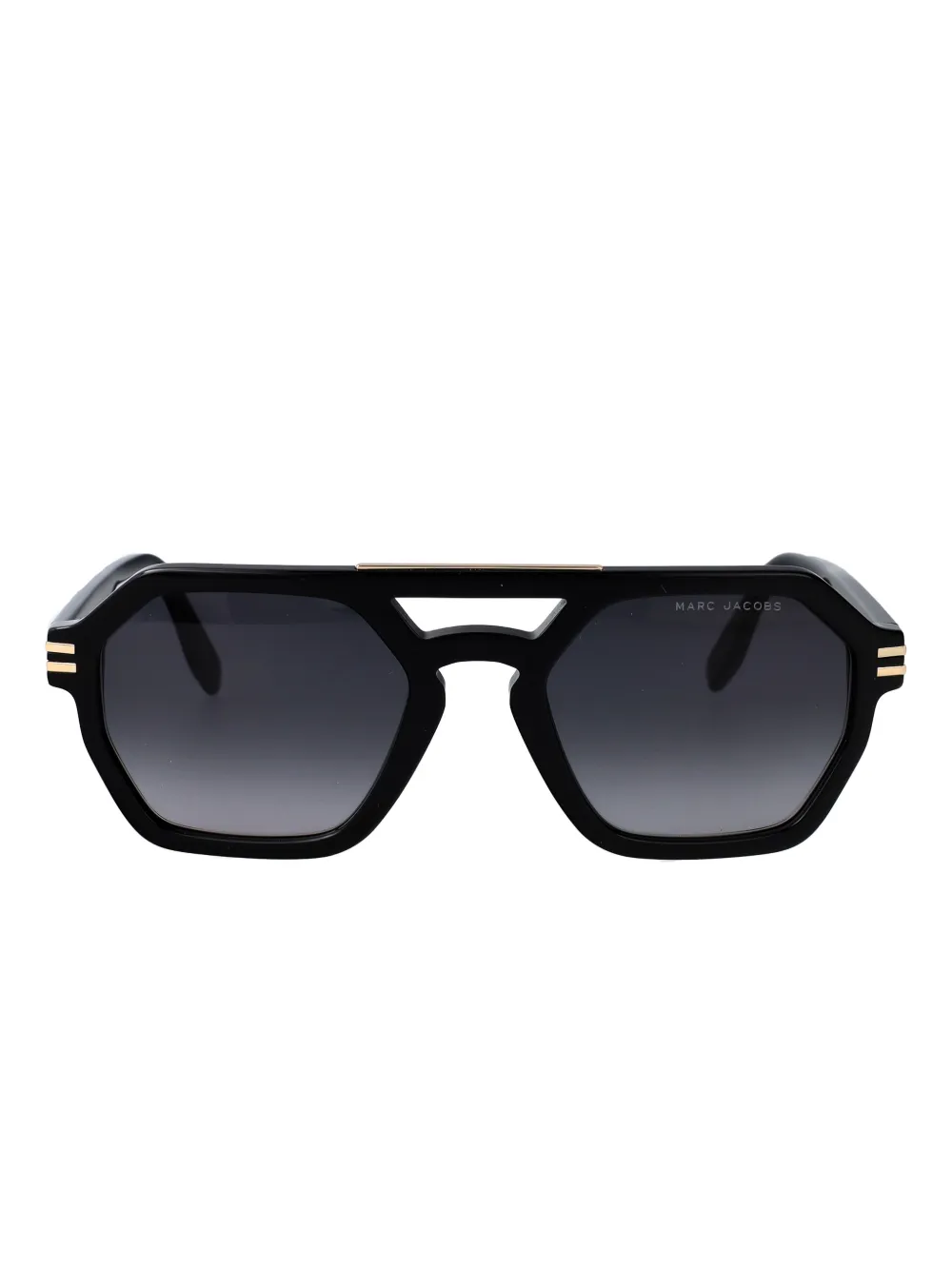 Marc Jacobs Eyewear geometric-stripe sunglasses | Black | Image 1
