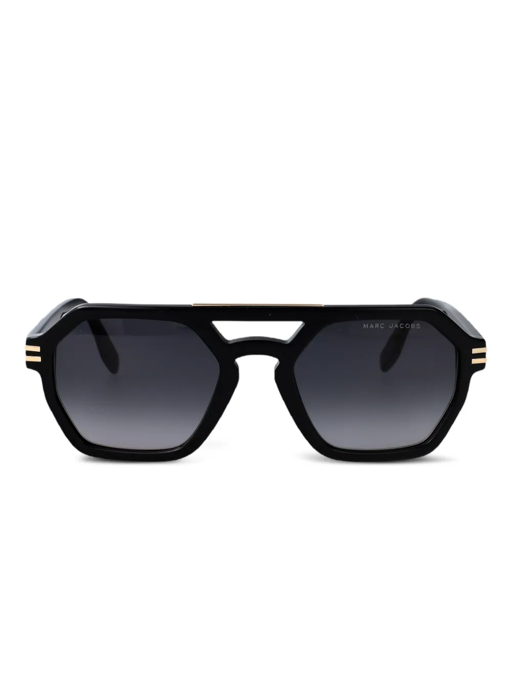 Marc Jacobs Eyewear geometric-stripe sunglasses | Black | Image 1