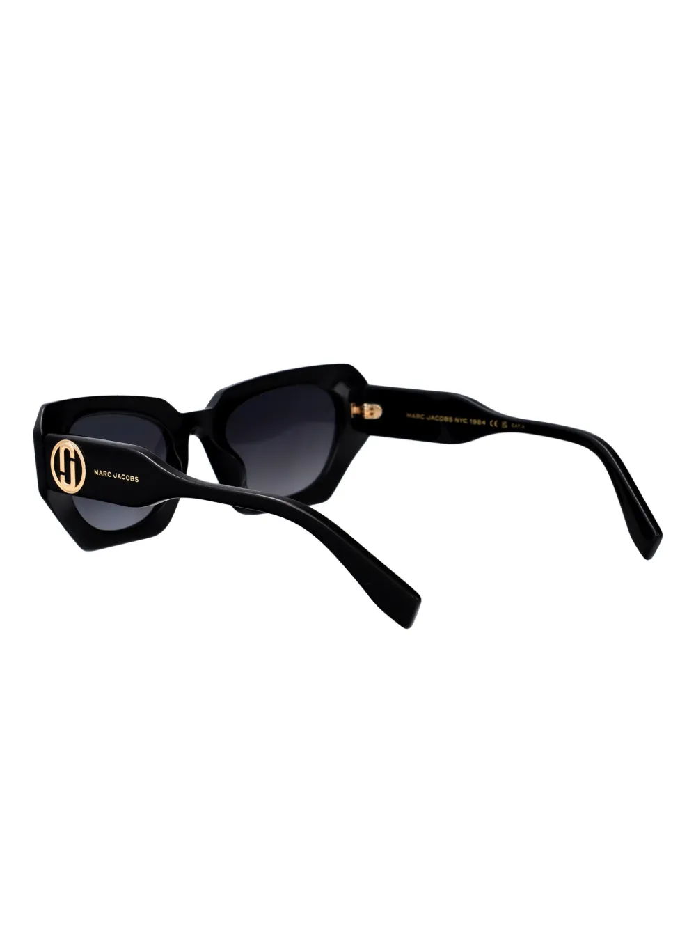 Marc Jacobs Eyewear Zonnebril met geometrisch logo Zwart