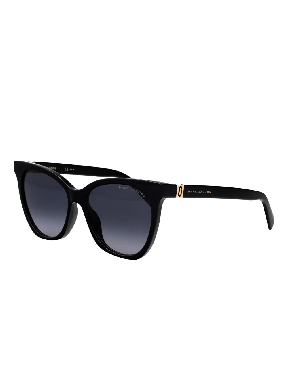 Marc Jacobs Eyewear logo cat-eye sunglasses - Zwart