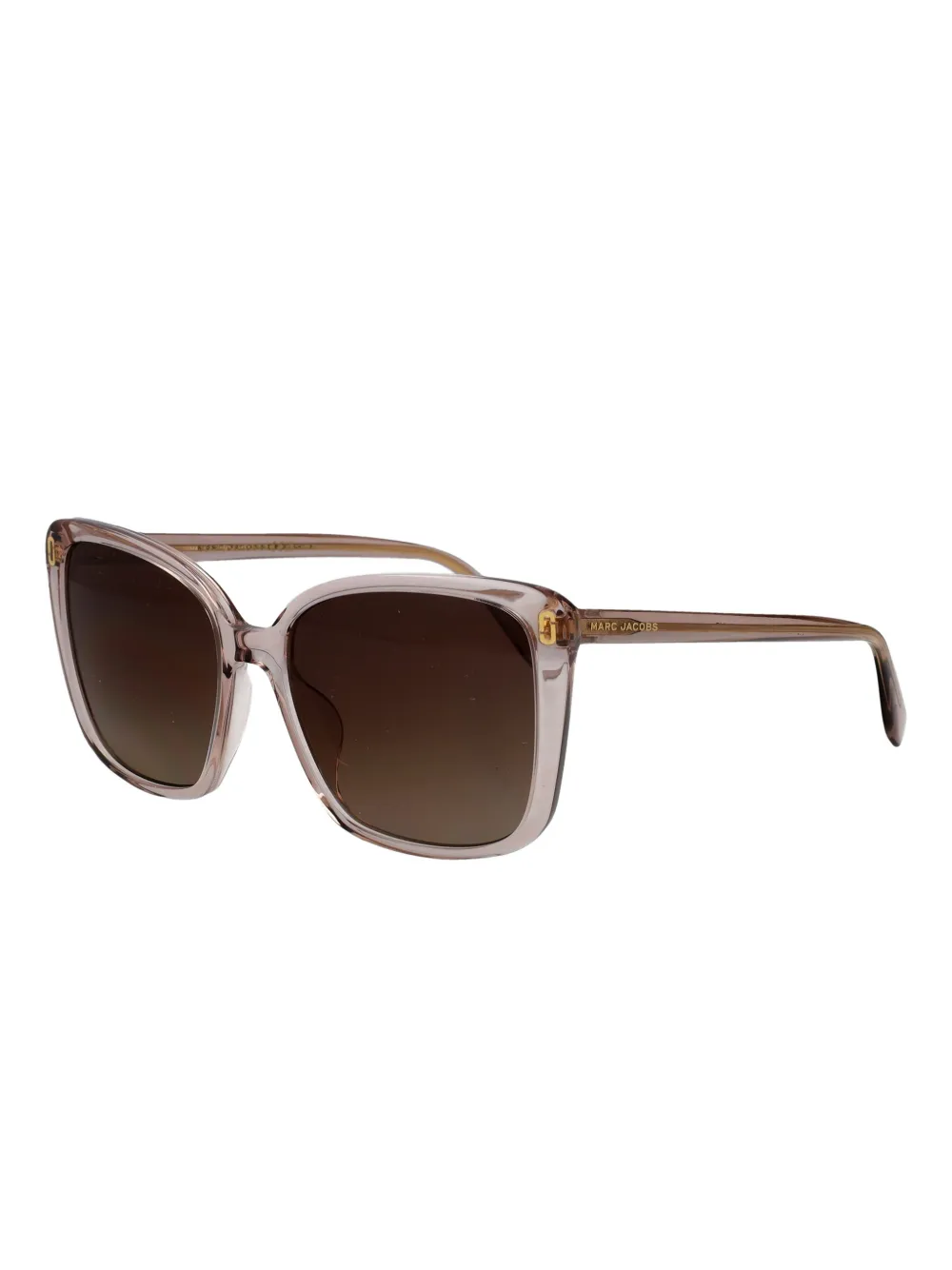 Marc Jacobs Eyewear logo-detail sunglasses - Beige
