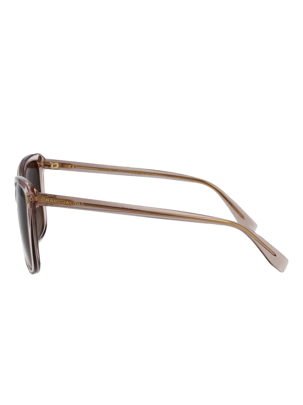 Marc Jacobs Eyewear Zonnebril met logodetail Beige