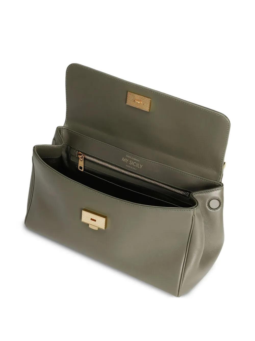 Dolce & Gabbana Medium My Sicily handtas Groen