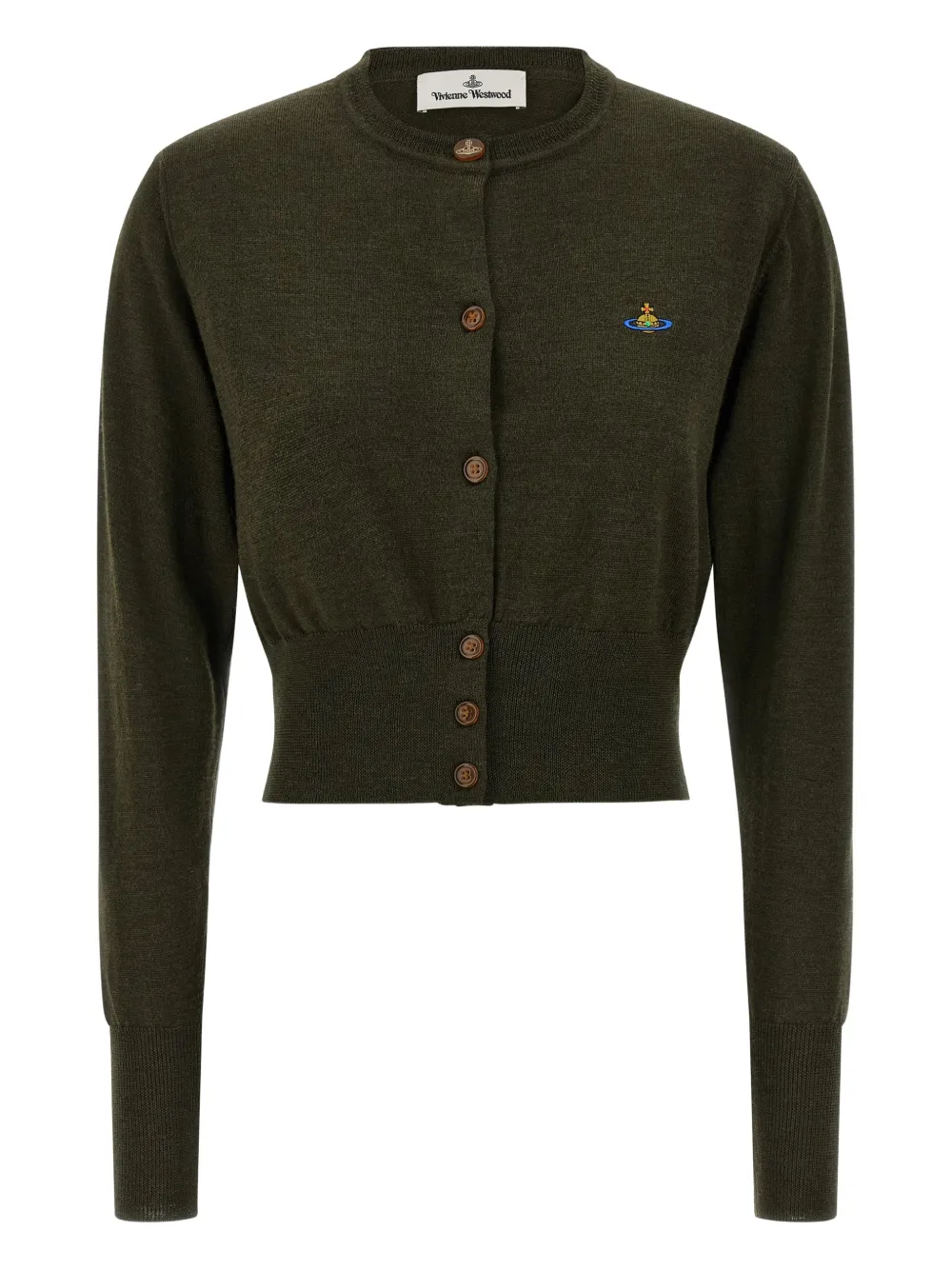 Vivienne Westwood Bea embroidered cardigan - Verde