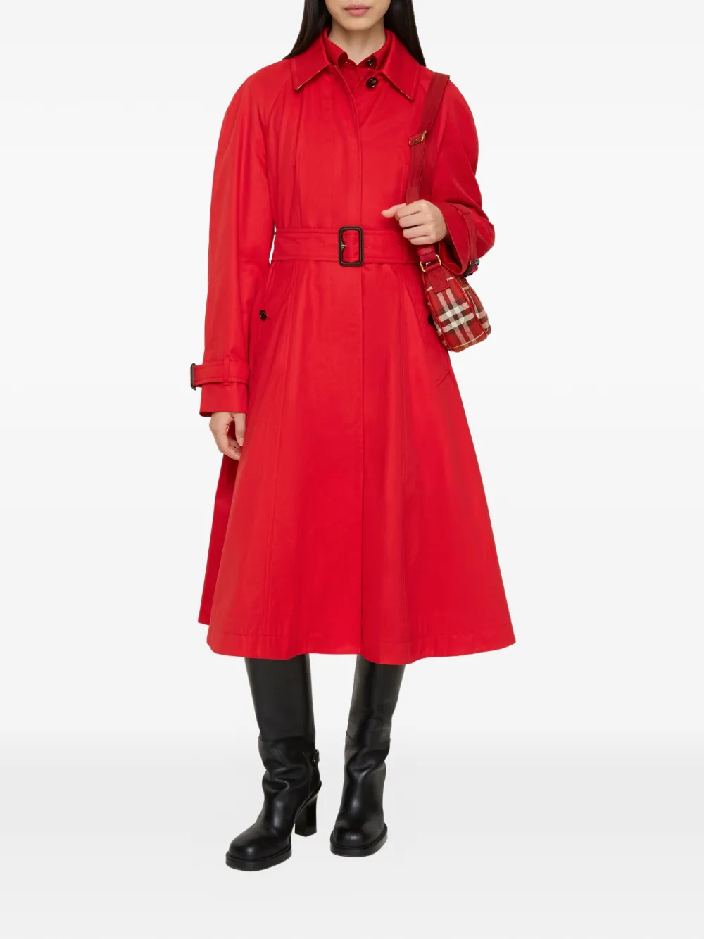 Burberry Ellingham trench coat - Rosso
