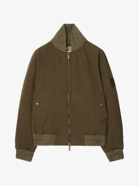 Burberry logo-detail bomber jacket