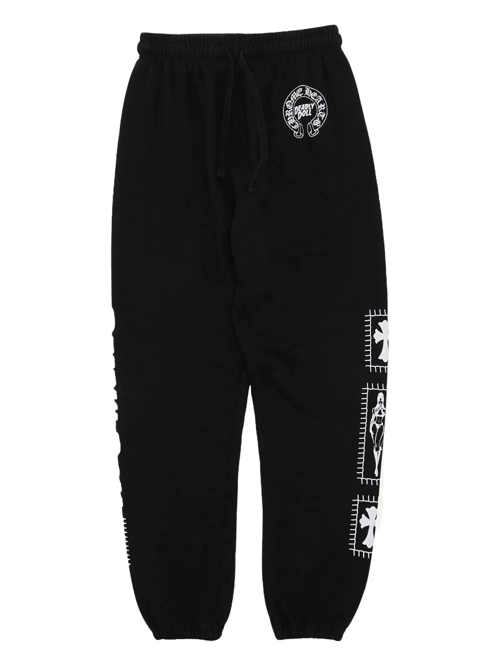 Chrome Hearts Printed Track Pants In Black