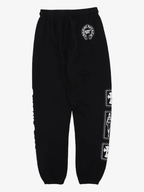 Chrome Hearts pantalon de jogging à imprimé graphique