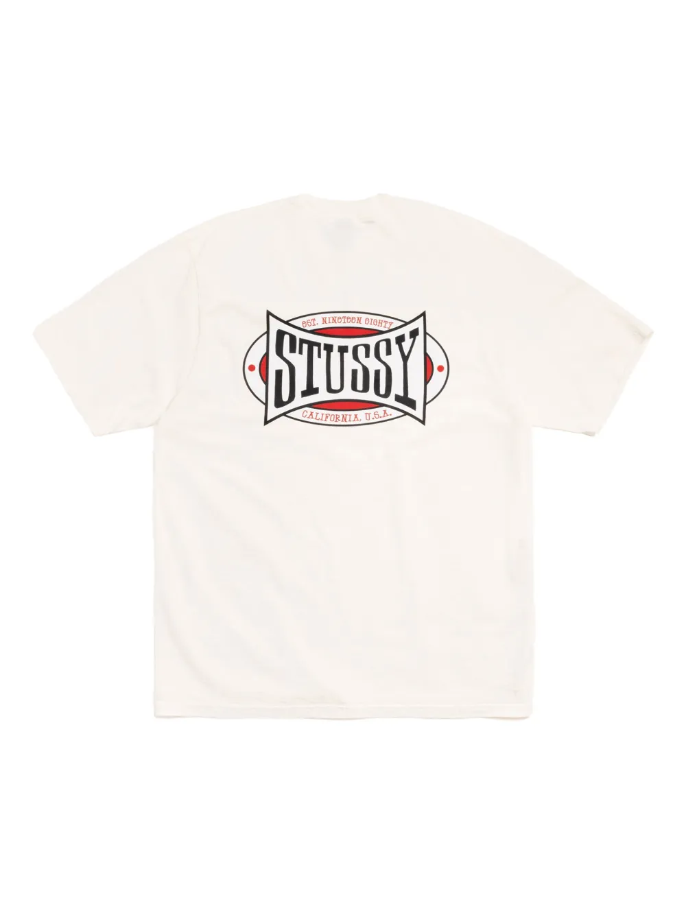 Stüssy printed T-shirt - Beige