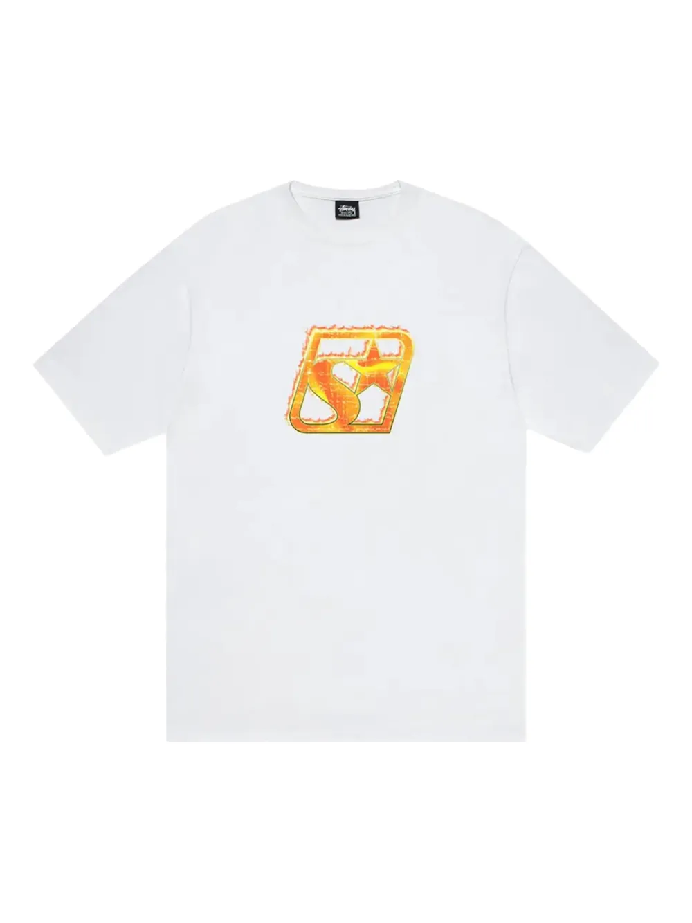 Stüssy blaze graphic T-shirt - Weiß